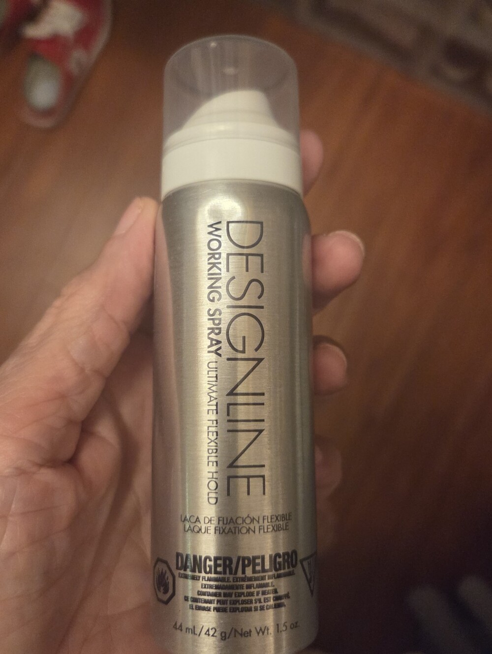 Designline Working Spray -1.5 oz. Flexible Hold Hair Spray (Silver) 2 Pieces